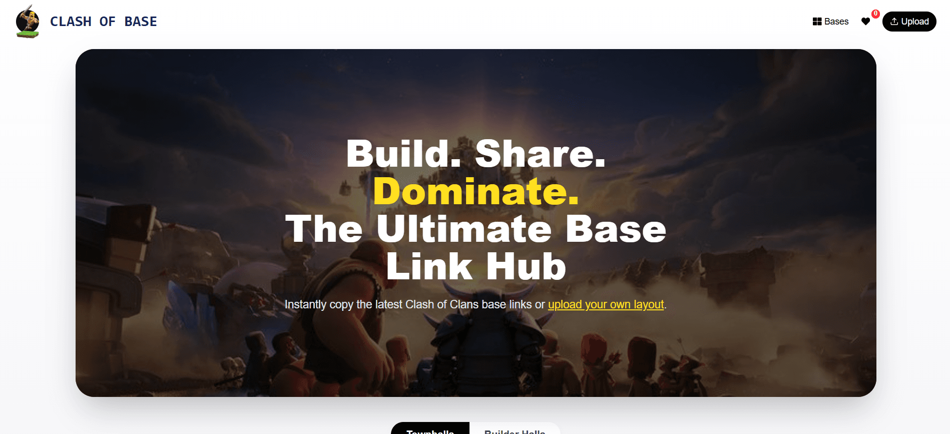 Copy Clash Base – Clash of Clans Layout Sharing